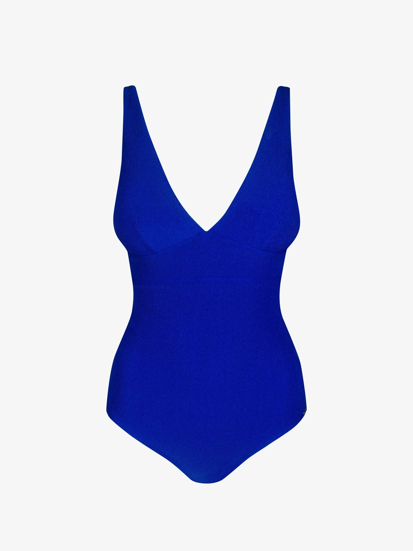 Sinine sügava dekolteega trikoo