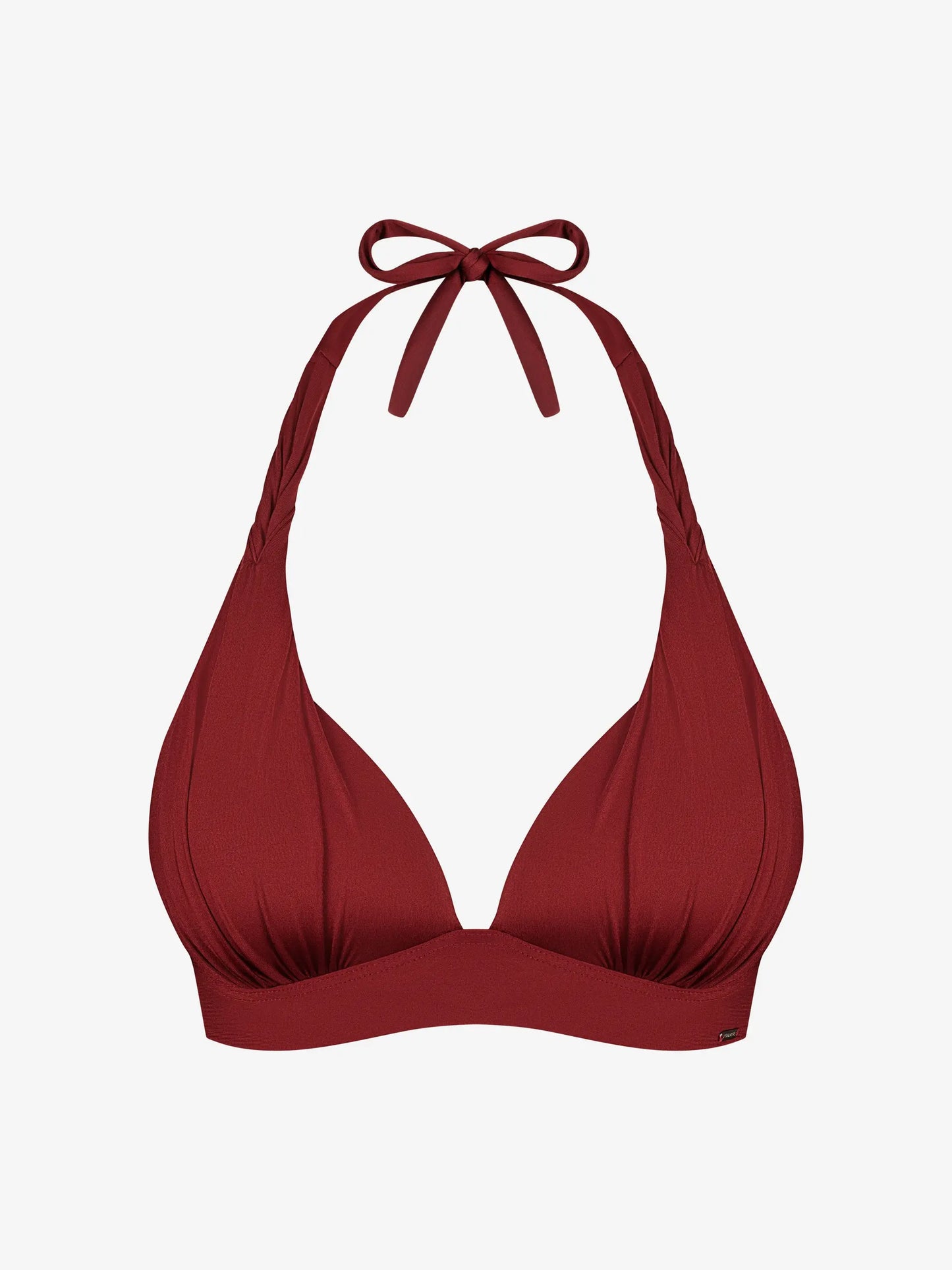 Bordoo värvi kolmnutkne bikiini topp