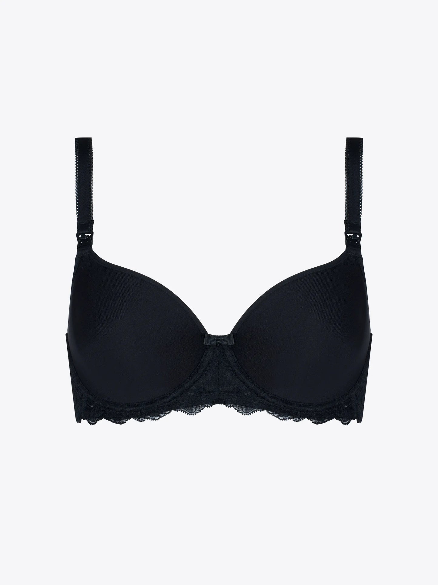 Musta värvi õmblusteta imetamisrinnahoidja