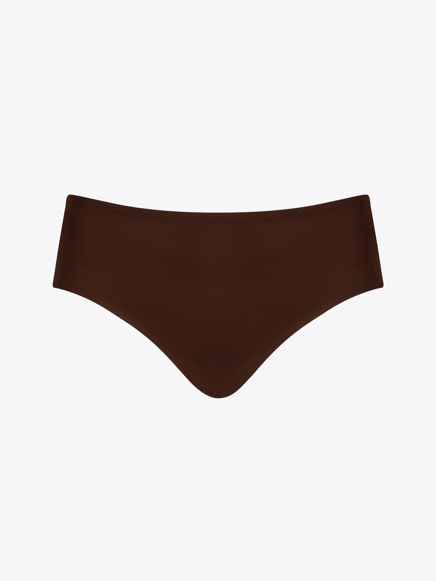 Tumepruunid õmblusteta hipster aluspüksid