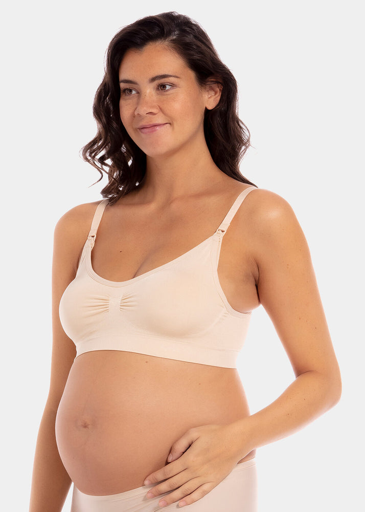 
                  
                    Mama Comfort Nursing Bra (2-pack) - LATTE&WHITE
                  
                