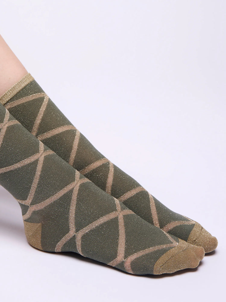
                  
                    Rosalie Lurex Ankle Socks
                  
                