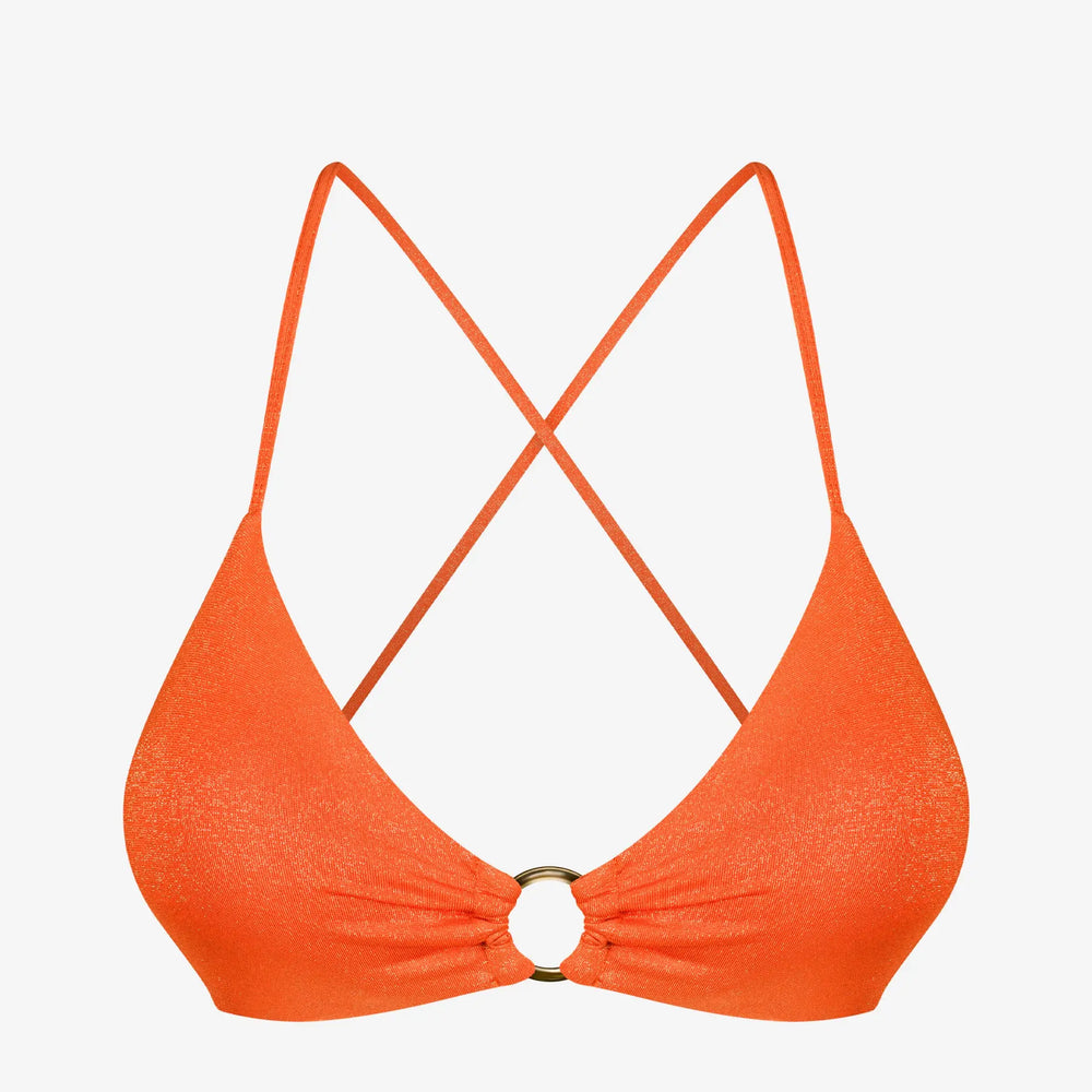 Oranzi värvi bikiini top