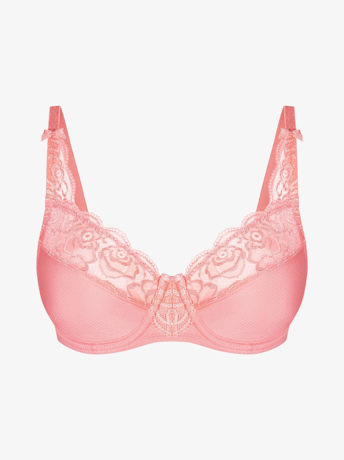 Roosa Florence full cup rinnahoidja