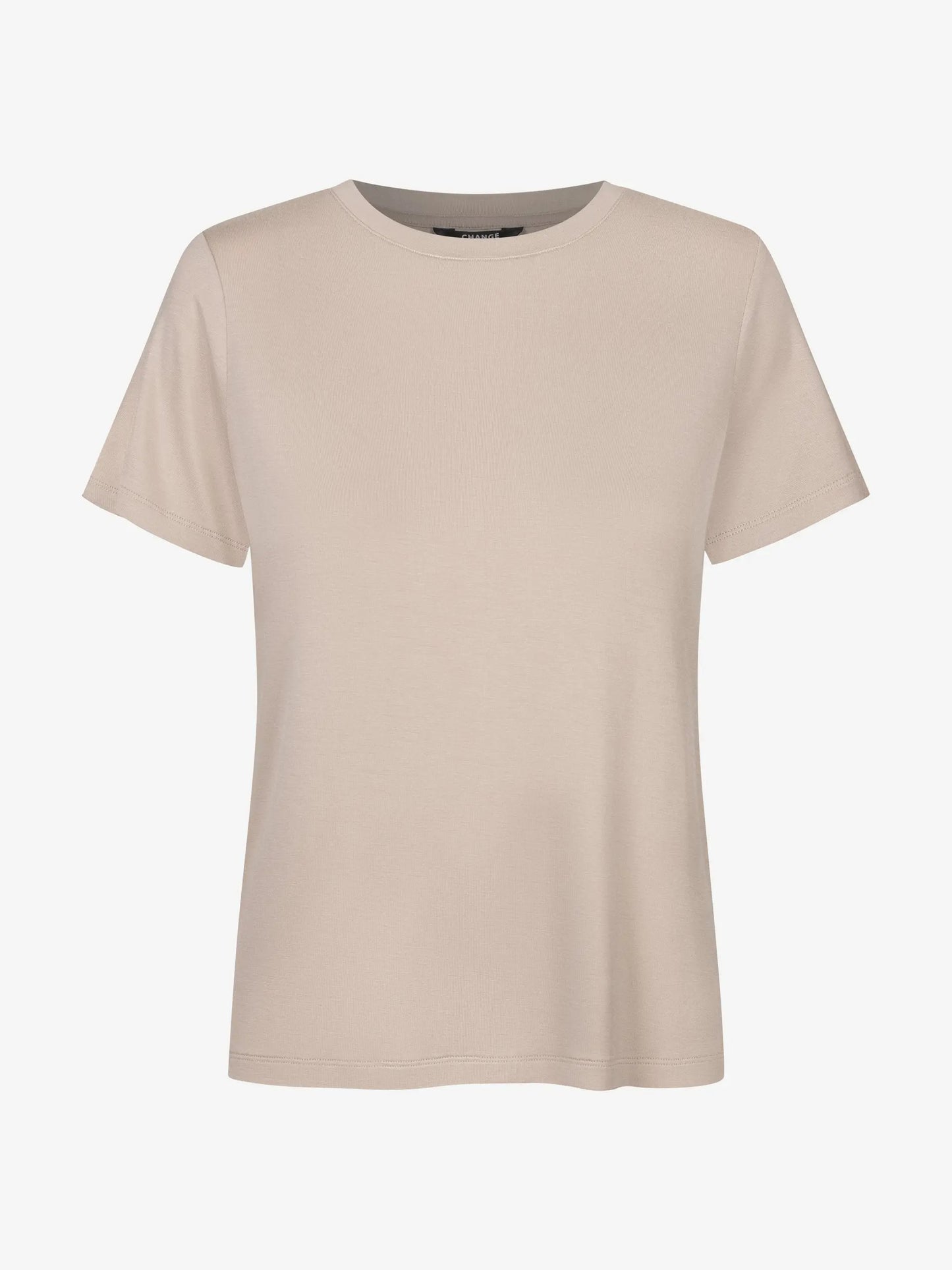 Helepruun Alba viskoosist T-särk