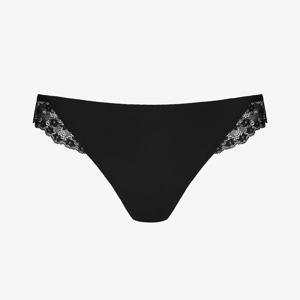 Musta värvi MyEssentials string aluspüksid