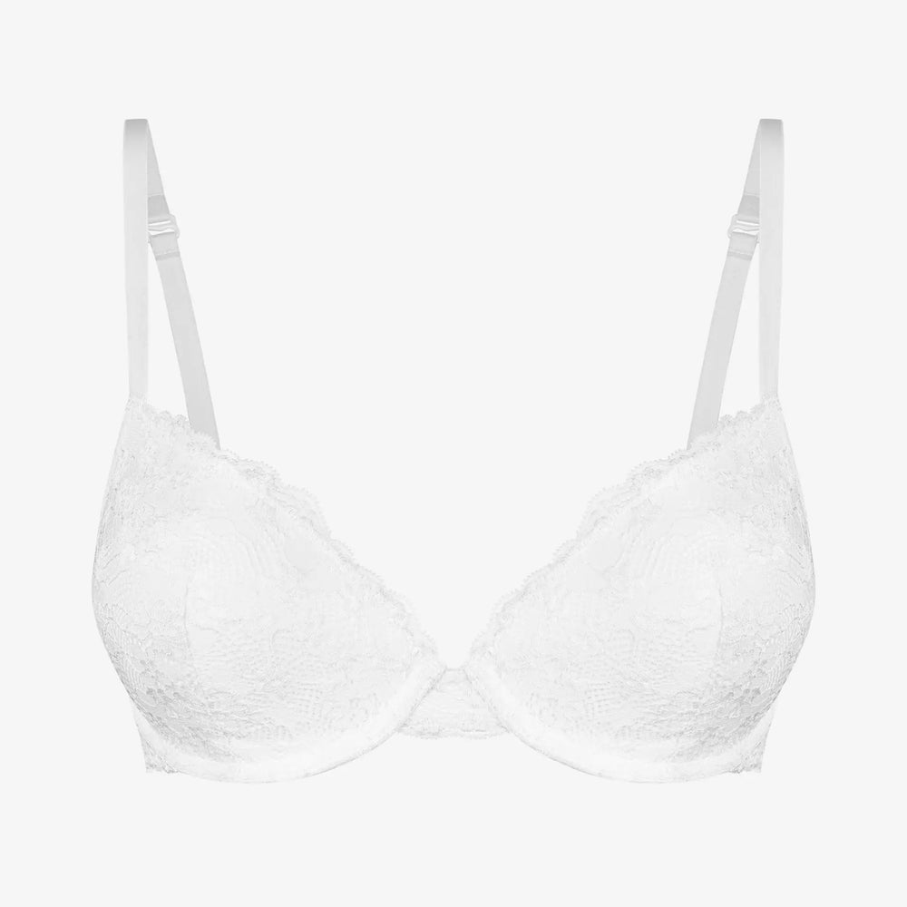 Valge MyEssentials push up rinnahoidja