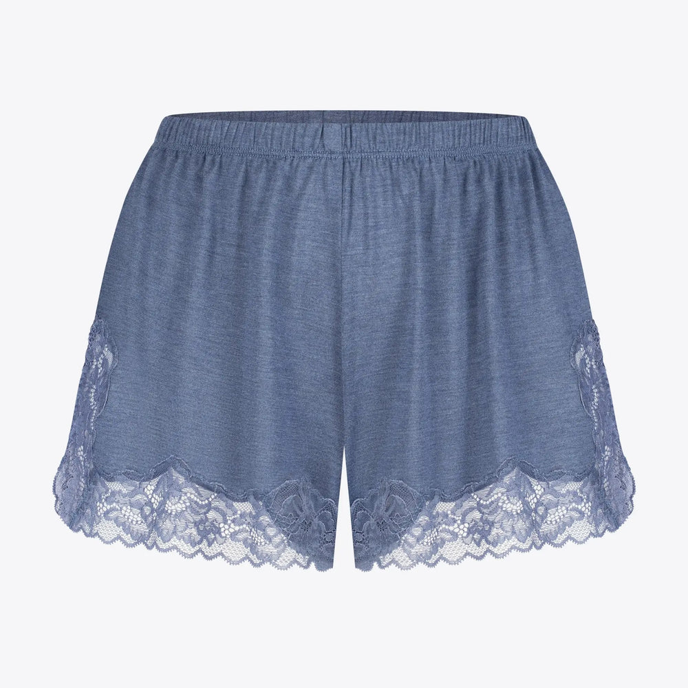 Sinised Salandra siidist shortsid