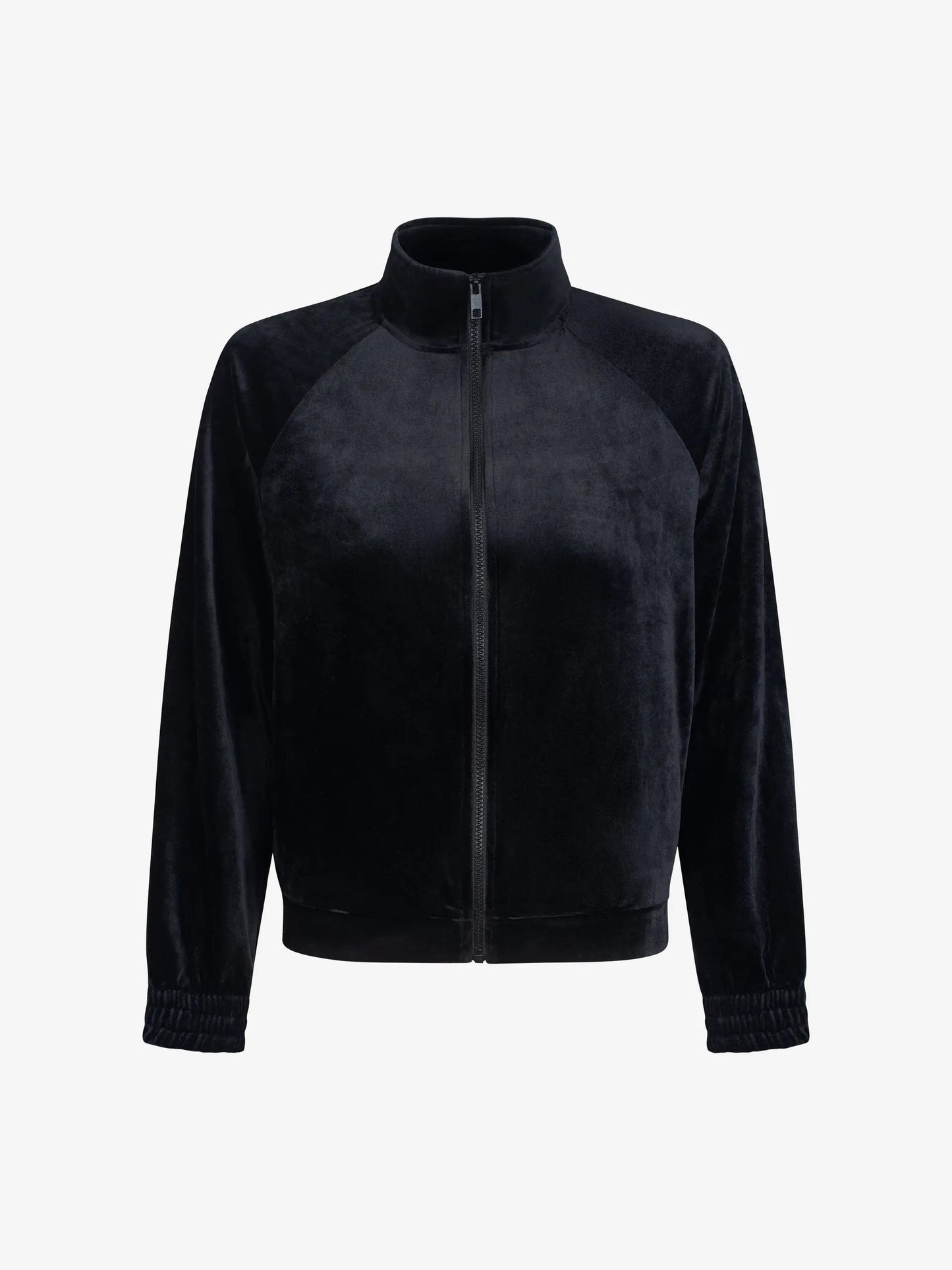 Musta värvi veluurist Penny jakk