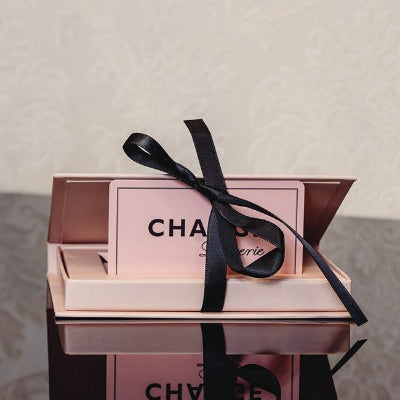 Change Lingerie eksklusiivne karp kinkekaardile