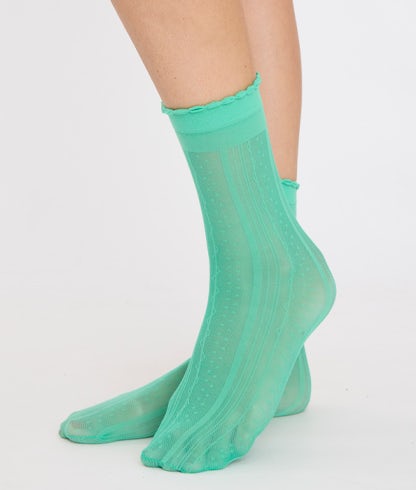
                  
                    Cher Sheer Ankle Socks
                  
                
