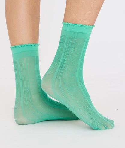 
                  
                    Cher Sheer Ankle Socks
                  
                
