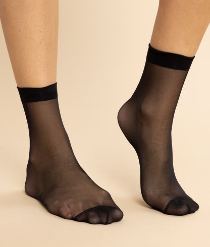 Naima Sheer Matte 4-Pack Ankle Socks